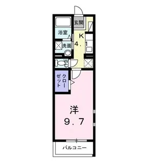 シャロル東福山【0201号室】の間取り
