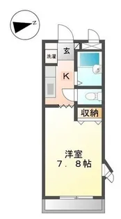 フェニックス【0201号室】の間取り