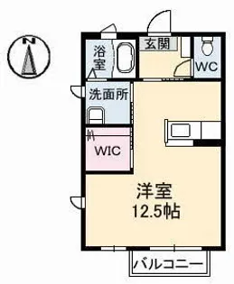 ステージア【202号室】の間取り