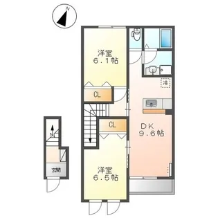 レガーロ【0205号室】の間取り