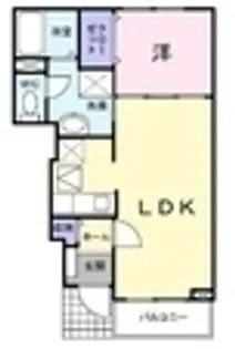 アルキラダ蔵王【0104号室】の間取り
