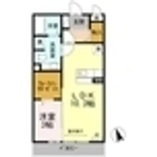 ノール リヴィエール ドゥ【0207号室】の間取り