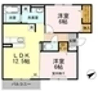 ブランチブロード樹【0303号室】の間取り