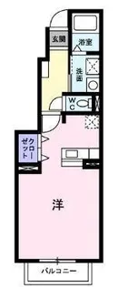 モンドミュール【0103号室】の間取り