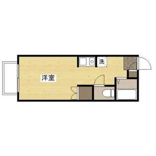 ソニアタカス【0105号室】の間取り