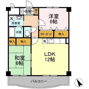 ブリリアントヒルズ【0304号室】の間取り