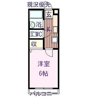 ワンズマンション【0106号室】の間取り