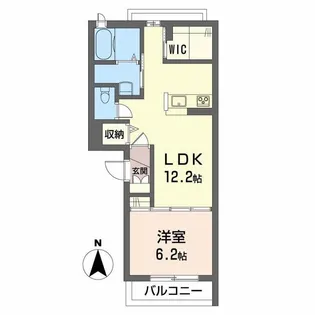 MIRABELL【0302号室】の間取り