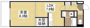 フラットリア春日【0410号室】の間取り