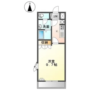 フェルミエ【0205号室】の間取り