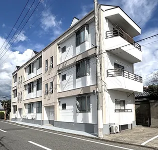 ハイツフレンド東 スーパーコンビニすぐ 桐生市街地近い 仲介更新料無料 駐車場一台無料【203号室】の外観