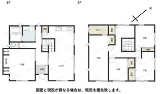 鳥取県東伯郡北栄町下種456-3【一戸建】の間取り