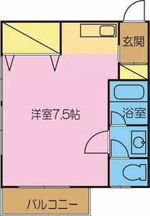 アベニュー21【103号室】の間取り