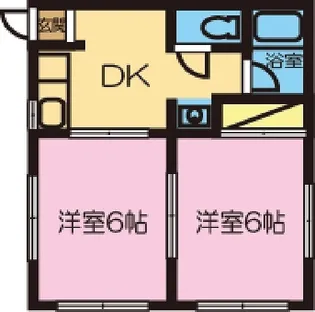ソーシンハイツ【103号室】の間取り