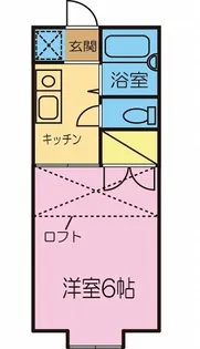 ハイツ富塚10【112号室】の間取り