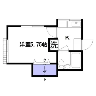 TKホームズ【102号室】の間取り