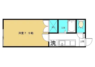 サンライフ富士【203号室】の間取り