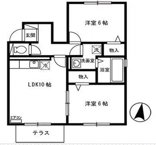 ドム722【101号室】の間取り
