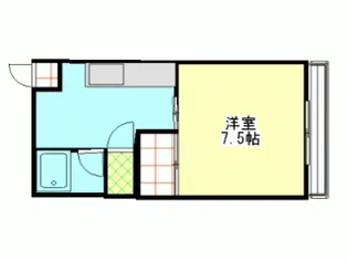 パレーシャルきむら【205号室】の間取り