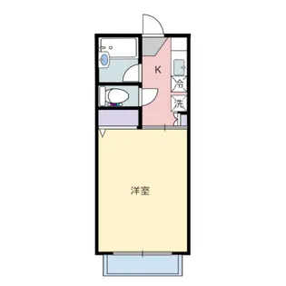 トゥインクルコート国見【101号室】の間取り
