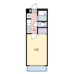 セレーノ国見【102号室】の間取り