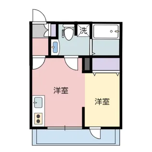 メリディアン国見弐番館【201号室】の間取り