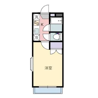 アドバンスコート国見【101号室】の間取り