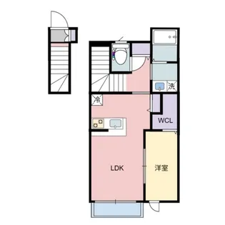 フォレストヒル国見【202号室】の間取り