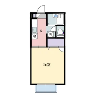 ドエル エス【203号室】の間取り