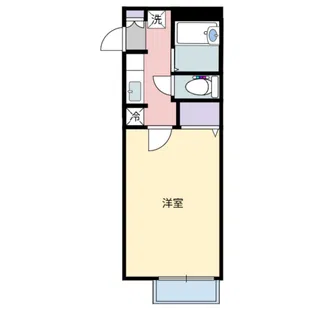 シャーメゾン国見【206号室】の間取り