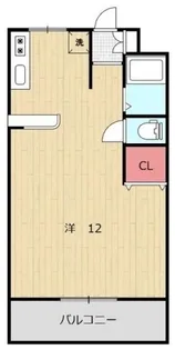 コスモ高千穂【602号室】の間取り