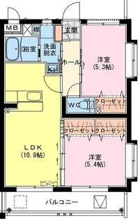 FABER【203号室】の間取り