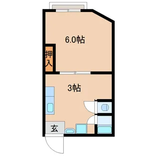 レジデンス ルナ6【201号室】の間取り