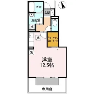 ロイヤルコート A【102号室】の間取り
