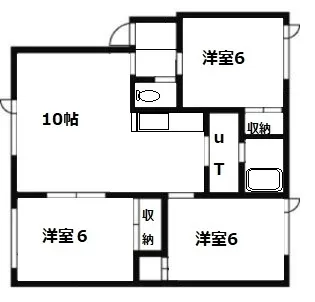 メゾンド堤2の間取り