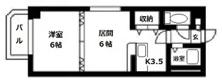 プロシード澄川【301号室】の間取り
