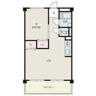 豊山第2住宅【704号室】の間取り