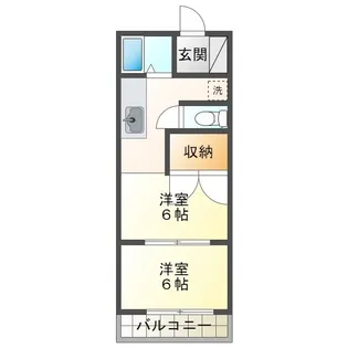 プラネット3【202号室】の間取り