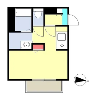 AXIZ湘南【305号室】の間取り