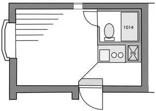 プチエタン【1階】の間取り