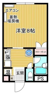 グリーンエル【303号室】の間取り