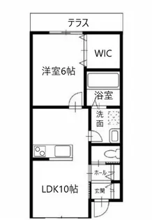 Live Style【203号室】の間取り