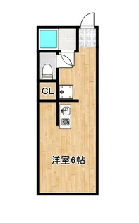 山城リバーハイツ【401号室】の間取り
