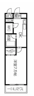 チェリーハイツ【101号室】の間取り