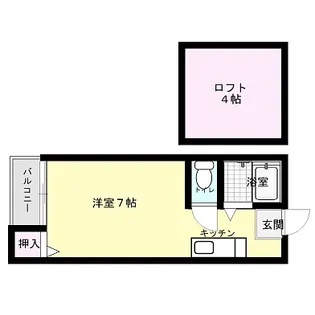 プラムハウスⅡの間取り