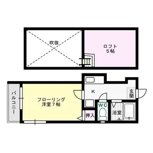 モンシャトー平尾の間取り