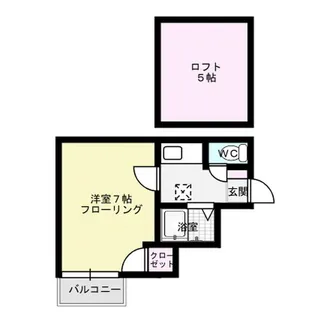 ファミーユプードルの間取り