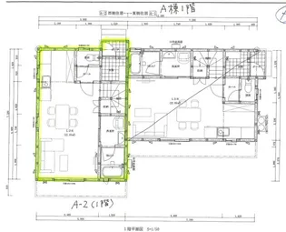 熊本県菊池郡大津町大字森字大久保716-1【一戸建】の間取り