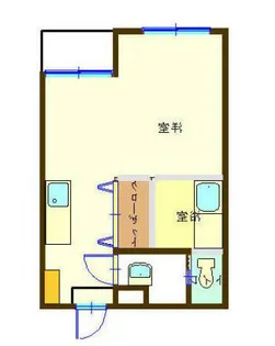 U-Village平成【302号室】の間取り