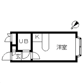 べルピア久喜第9【202号室】の間取り